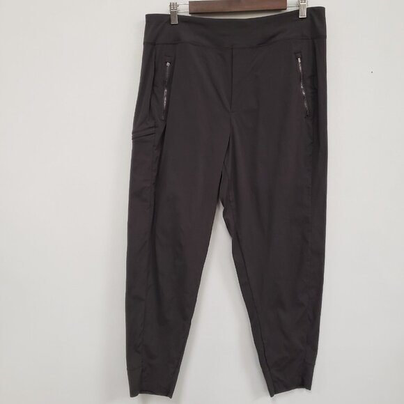 Athleta Womens Trekkie North Joggers Size 14 Athleisure Gym Workout Stretch - Picture 1 of 10